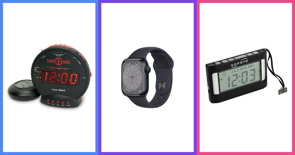 Best vibrating alarm clocks for deaf and hard of hearing people